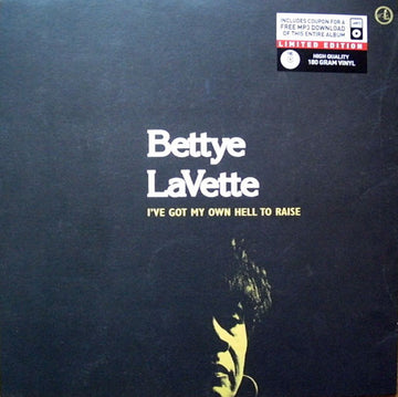 Bettye LaVette : I've Got My Own Hell To Raise (LP, Album, Ltd)