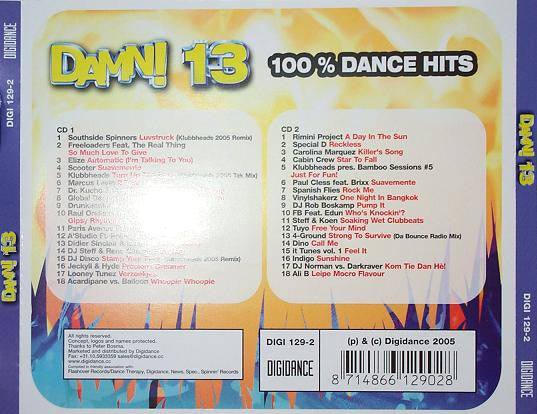 Various : Damn! 13 (2xCD, Comp)