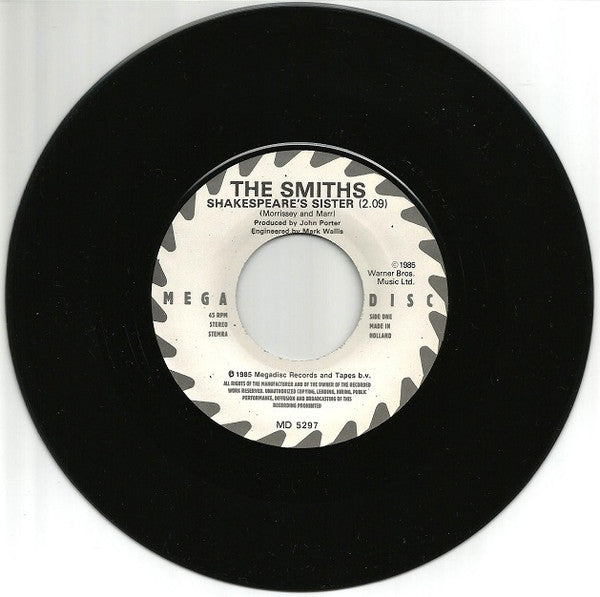 The Smiths : Shakespeare's Sister (7", Single)