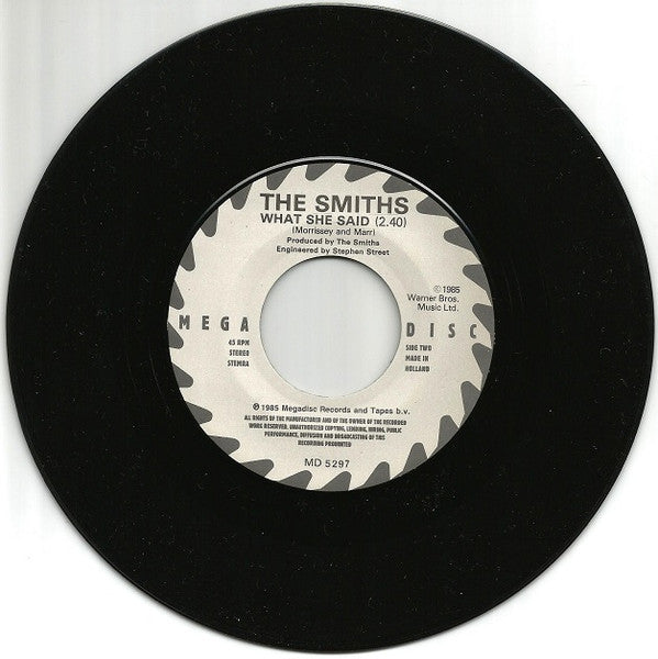 The Smiths : Shakespeare's Sister (7", Single)