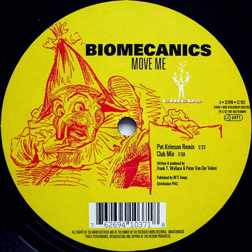 Biomecanics : Move Me (12")