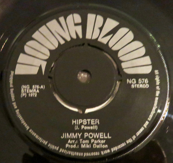 Jimmy Powell (2) : Hipster / Strangers On A Train (7", Single)