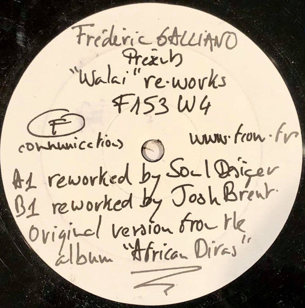 Frederic Galliano : Walai Re-Works (12")