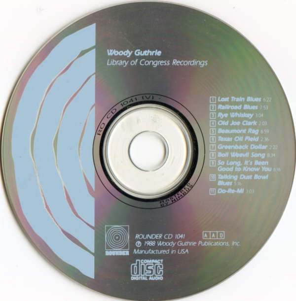 Woody Guthrie : Library Of Congress Recordings (3xCD, Comp)
