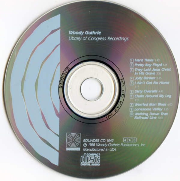 Woody Guthrie : Library Of Congress Recordings (3xCD, Comp)