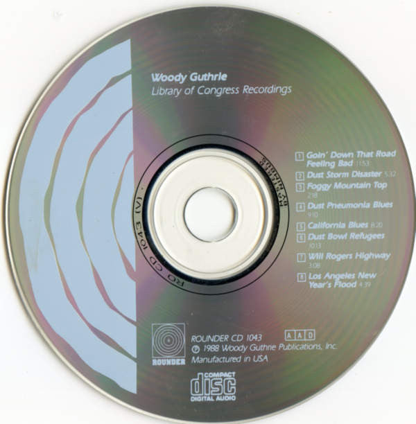 Woody Guthrie : Library Of Congress Recordings (3xCD, Comp)
