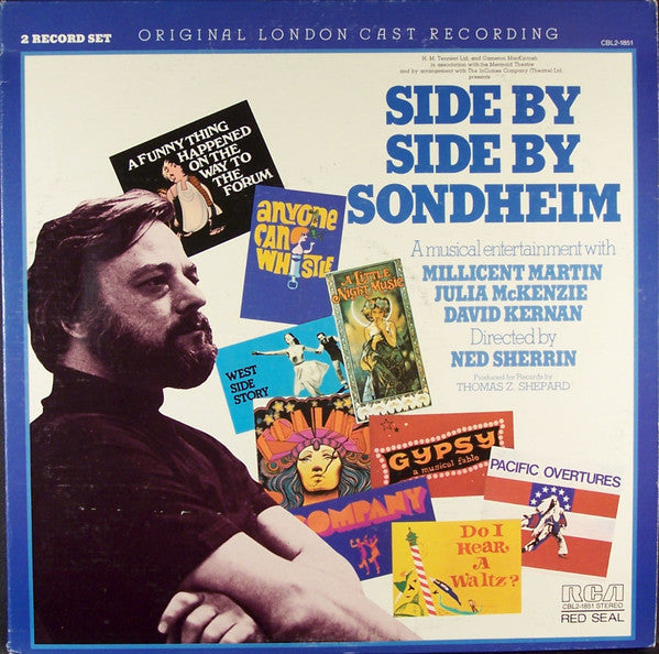 Millicent Martin, Julia McKenzie (2), David Kernan Directed By Ned Sherrin : Side By Side By Sondheim (2xLP, Album)