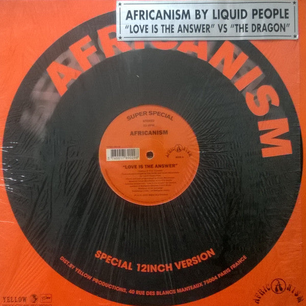 Africanism By Liquid People : Love Is The Answer / The Dragon (12")