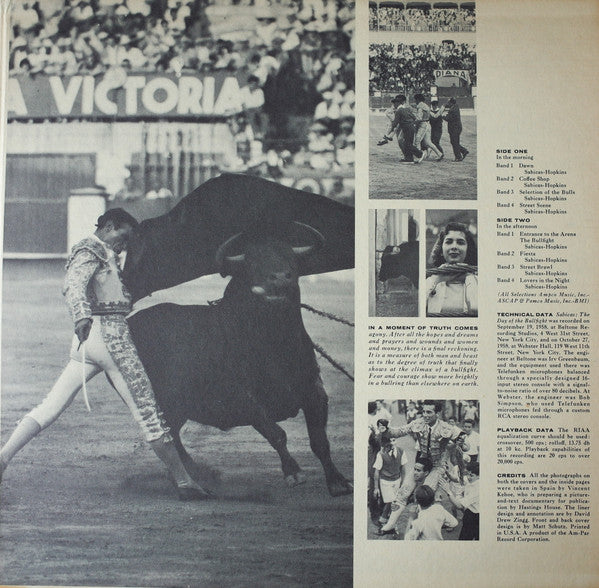 Sabicas : The Day Of The Bullfight (LP, Album, Mono)