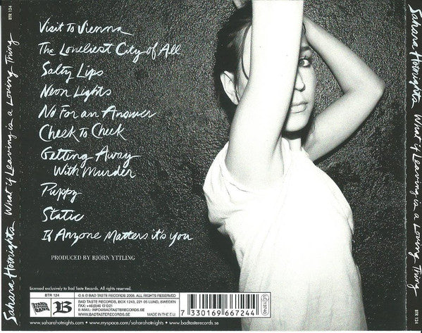 Sahara Hotnights : What If Leaving Is A Loving Thing (CD, Album, RE)