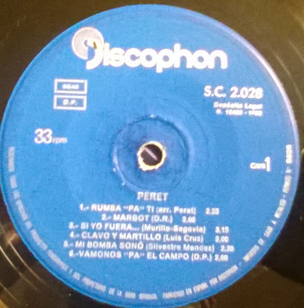 Peret : Peret (LP, Bue)