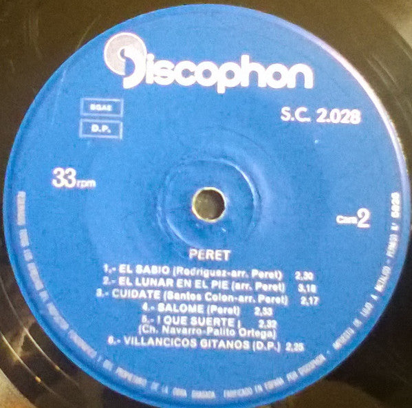Peret : Peret (LP, Bue)