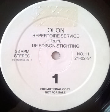 Various : Repertoire Service No. 11 (LP, Comp, Promo)