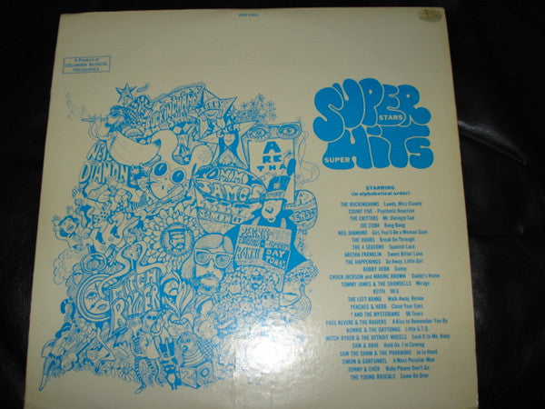 Various : Super Stars - Super Hits, Vols. 1 And 2 (2xLP, Comp, Club)