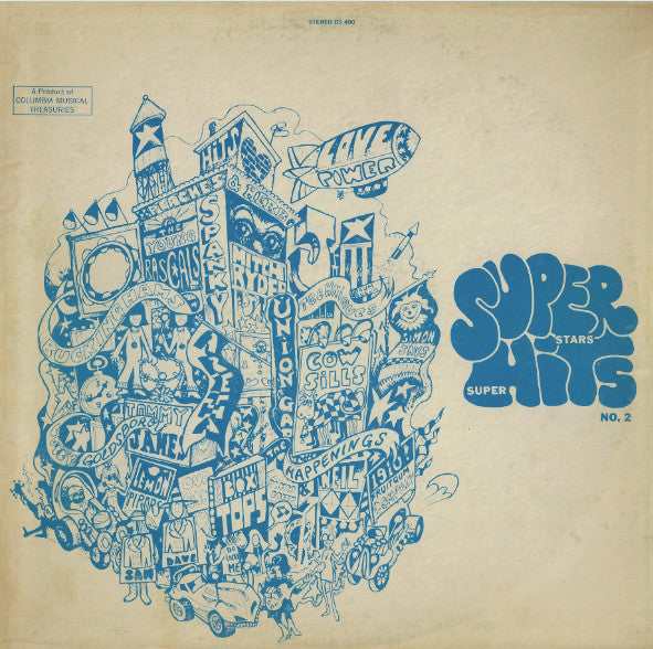 Various : Super Stars - Super Hits, Vols. 1 And 2 (2xLP, Comp, Club)