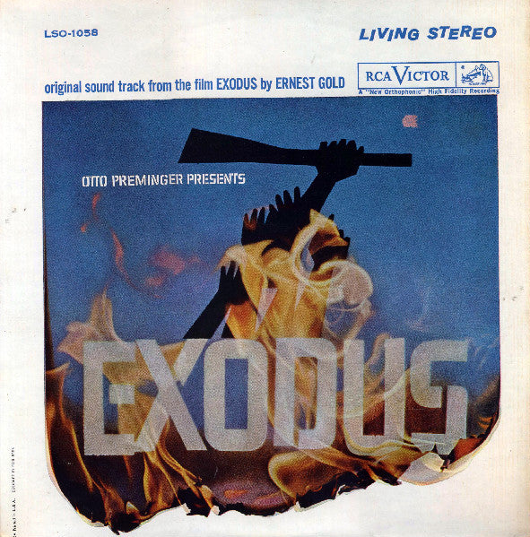 Ernest Gold : Exodus - Original Soundtrack (LP, Album, RE)