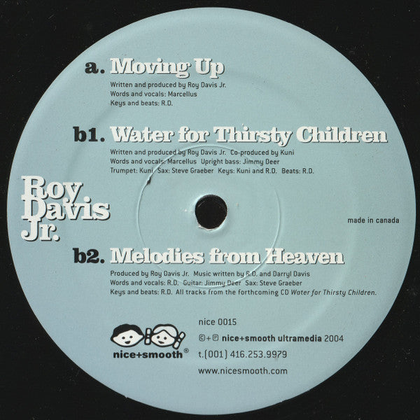 Roy Davis Jr. : Moving Up (12")