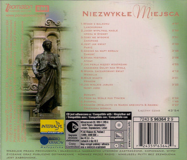 Marek Grechuta : Niezwykłe Miejsca (CD, Album)