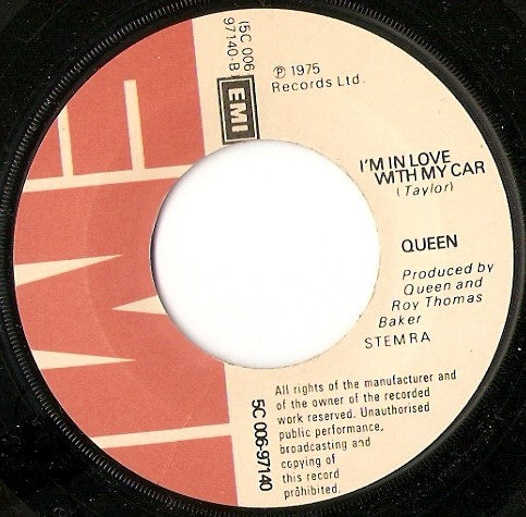 Queen : Bohemian Rhapsody (7", Single, Sam)
