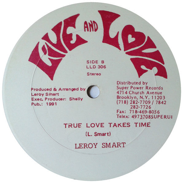 Leroy Smart & Cutty Ranks / Leroy Smart : Wait On Love / True Love Takes Time (12")