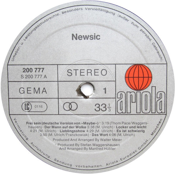 Newsic : Newsic (LP, Album)