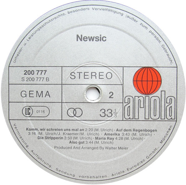 Newsic : Newsic (LP, Album)