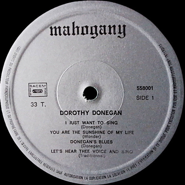 Dorothy Donegan : The Many Faces Of Dorothy Donegan (LP, Album)