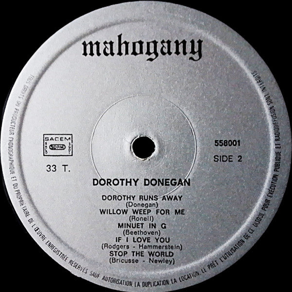 Dorothy Donegan : The Many Faces Of Dorothy Donegan (LP, Album)