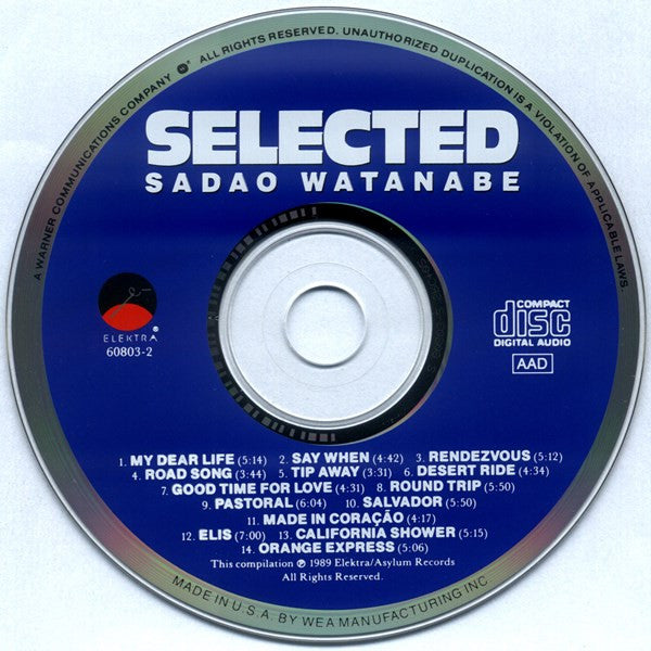 Sadao Watanabe : Selected (CD, Comp)