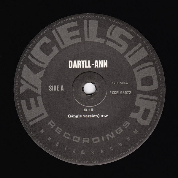 Daryll-Ann : 10.45 (7", Single)