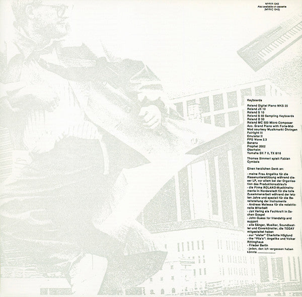 Dieter Falk : Today (LP, Album)