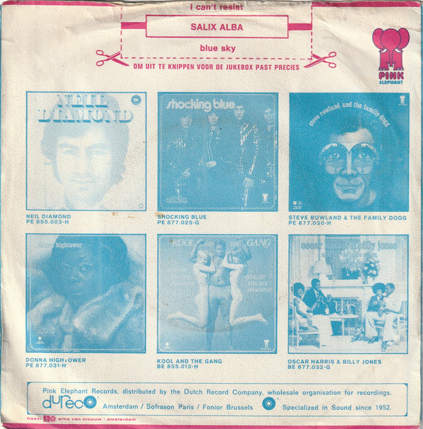 Salix Alba : I Can't Resist (7", Single)