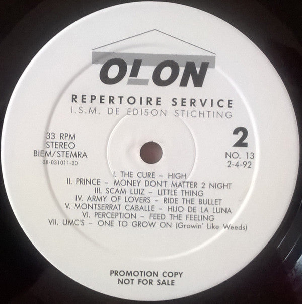 Various : Repertoire Service No. 13 (LP, Comp, Promo)