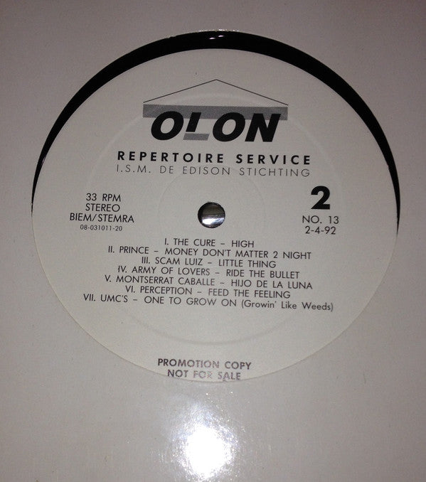 Various : Repertoire Service No. 13 (LP, Comp, Promo)