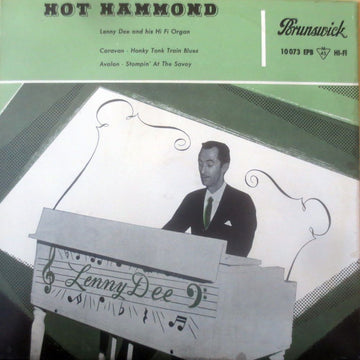 Lenny Dee (2) : Hot Hammond (7", EP)