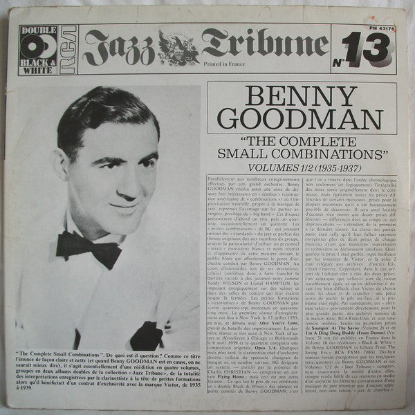 Benny Goodman : "The Complete Small Combinations" Vol.1 & 2 (1935-1937) (2xLP, Comp, RE, Gat)