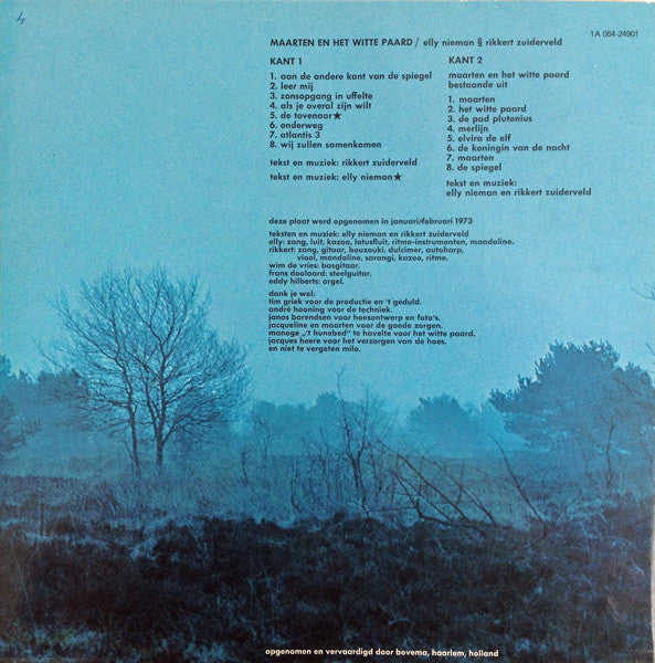 Elly & Rikkert : Maarten En Het Witte Paard (LP, Album, Gat)