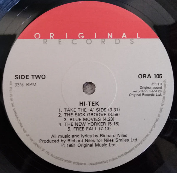 Hi-Tek (2) : Hi-Tek (LP, Album)