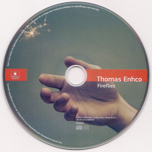 Thomas Enhco : Fireflies (CD, Album)
