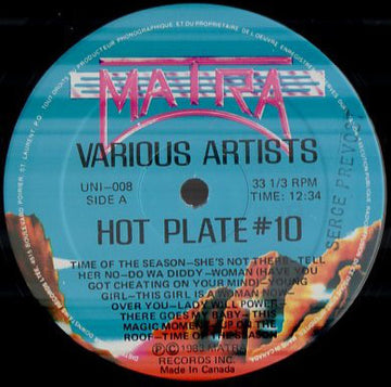 Various : Hot Plate #10 (12", Mixed)