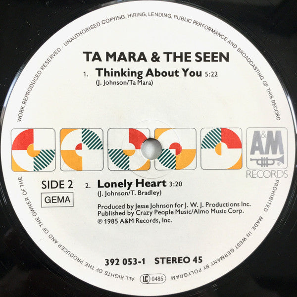 Ta Mara & The Seen : Everybody Dance (12", Maxi)