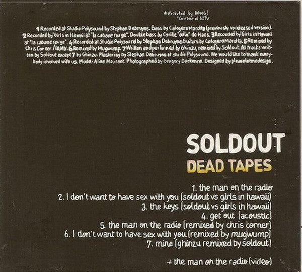 Soldout : Dead Tapes (CD, Enh)