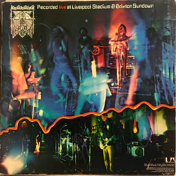 Hawkwind : Space Ritual (2xLP, Album, RE, Fol)