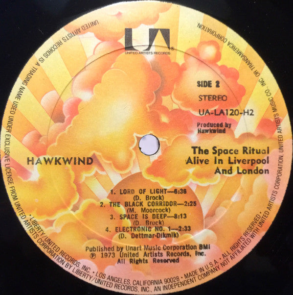 Hawkwind : Space Ritual (2xLP, Album, RE, Fol)