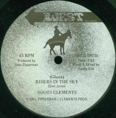 George Clements : (Ghost) Riders In The Sky (12")