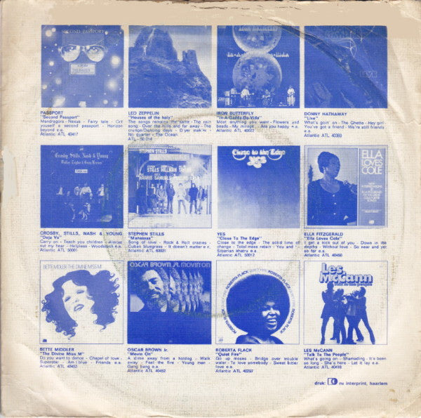 Dionne Warwick & Spinners : Then Came You (7", Single)