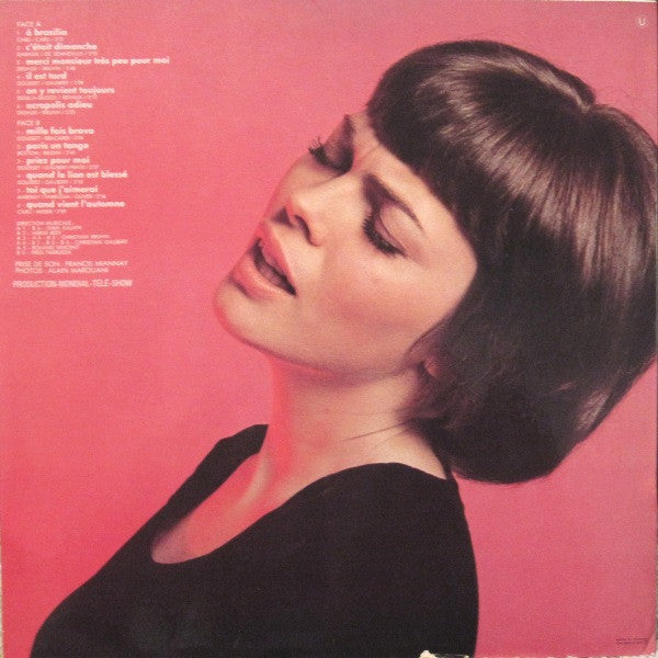 Mireille Mathieu : Bonjour Mireille (LP, Album)