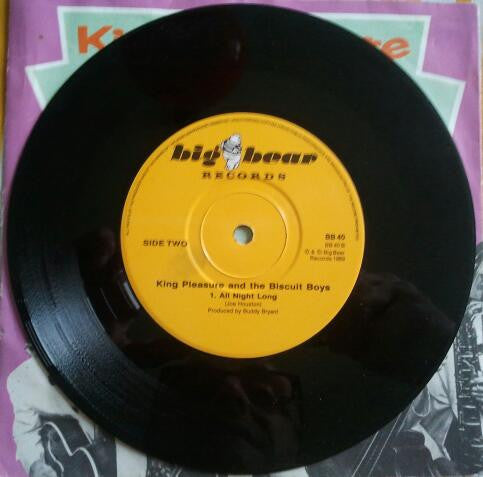 King Pleasure And The Biscuit Boys : Ain't Nobody Here But Us Chickens (7")