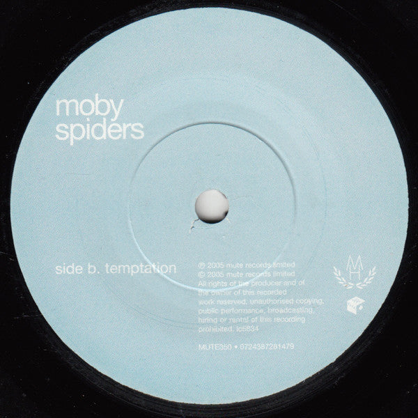 Moby : Spiders (7", Ltd)