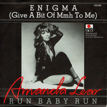 Amanda Lear : Enigma (Give A Bit Of Mmh To Me) (7", Single, Pap)